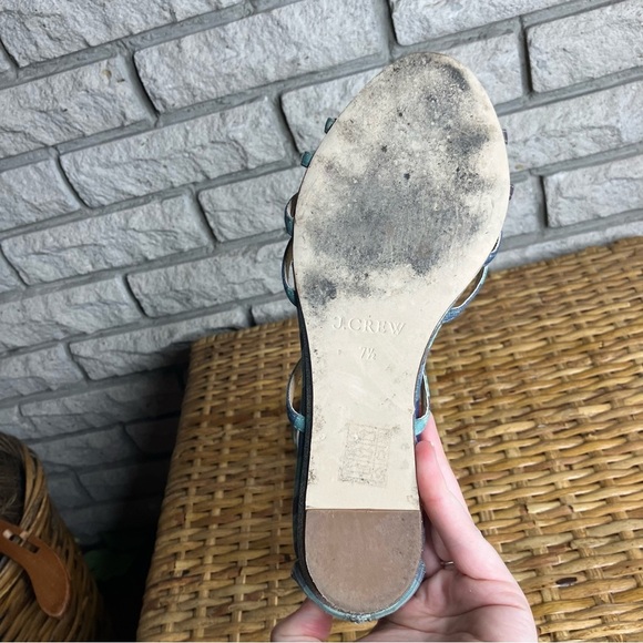 J. Crew Plaid Sandals - Picture 6 of 7